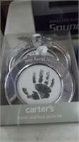 CARTERS HAND & FOOT PRINT SET