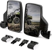Open Box UTV Ranger Side Mirrors Compatible With P