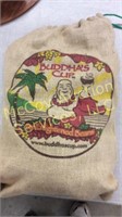 Coffee bean burlap bag - Budda's cup