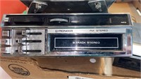 Pioneer Fm Stereo  8 track player for automobile