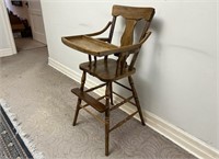 Antique Baby High Chair