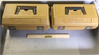 Pair of "Federal" Plastic Shell Boxes