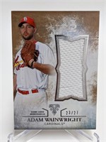 23/27 2015 Topps Adam Wainwright Relic #UJR-AWT