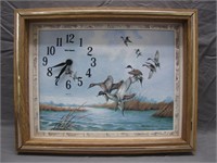 New Haven Quartz Wall Clock With Duck Images