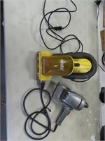 Eureka & vacuum, electric drill.