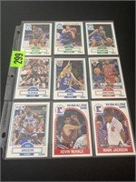 1989 & ‘90Fleer & Hoops-McHale, BJ, Mookie and