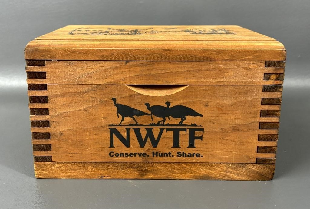National Wild Turkey Federation Dovetail Box