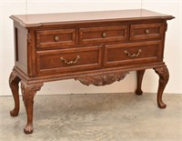 Chippendale Style Claw Foot Credenza Sideboard