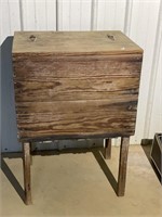 Antique Wooden Feed Box