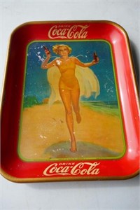 1937 Coke Tray 10 1/2"x13"