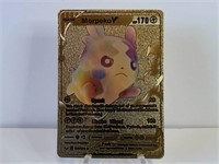 Pokemon Card Rare Gold Morpeko V