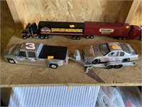 Dale Earnhardt truck and car
