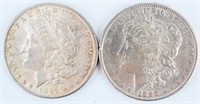 Coin 2 Morgan Silver Dollars 1897 & 1898