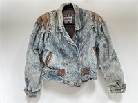 Ladies' vintage Havoc denim & leather jacket