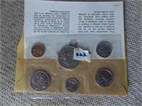 Canadian Uncirculaed 1970 Coin Set(6 coins)