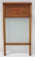 Antique National Washboard # 860 (Glass Board)