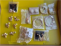 Lot 47 Fashion Earrings - Necklace- Bracelet Lot