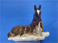 Sitting Horse Figurine