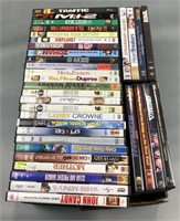 Box a lot of DVDs