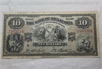 Bank of Nova Scotia $10 1935 Banknote