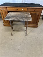 Antique School Desk