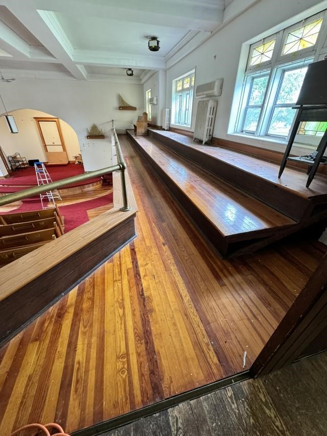 North Balcony Flooring and Steps