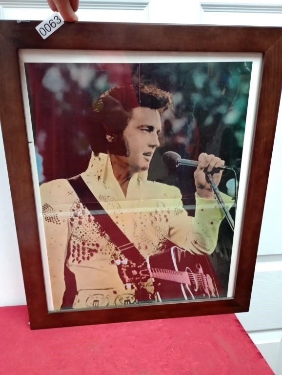 Elvis print 23 x19