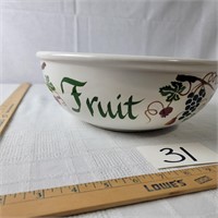 Chapperal Pottery Fruit Bowl