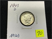 1943D Mercury Dime