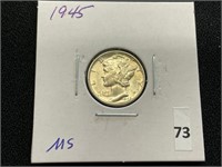 1945 Mercury Dime