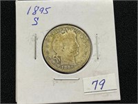 1895S Barber Quarter