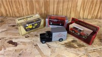 4 COLLECTIBLE VEHICLES - 3 IN BOXES