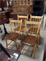 Set of (4) Chairs: