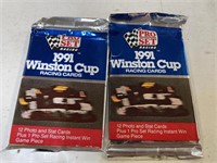 Unopened 1991 Winston cup racing cards