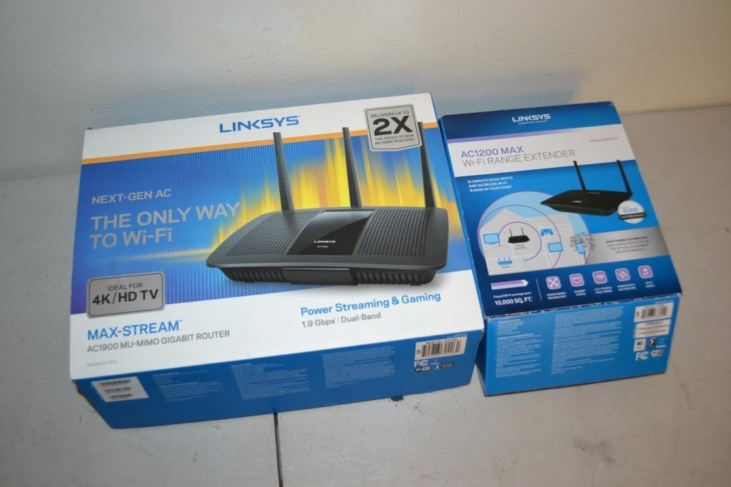 Linksys Router & Wifi Extender