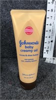 johnsons baby creamy oil