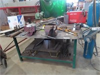 Solid Steel Work Bench 1800x1500mm