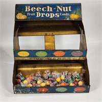 ANTIQUE TIN LITHO BEECH NUT CANDY STORE DISPLAY