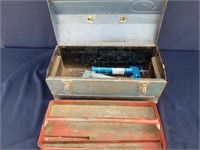 Lot Of 2 Carry Tool Steel Boxes