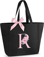 Vavabox Mono Tote Bag (BLACK&PINK) (R)