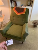 Retro Green Chair