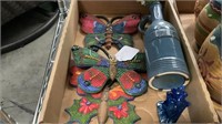 Box lot of butterflies