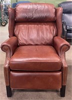 Leather Upholstered Recliner