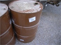 55 gallon metal barrel