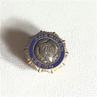 Sterling American Legion Pin