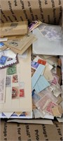 Worldwide Stamps thousands loose, on cards, dealer