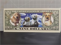 Man's best friend banknote