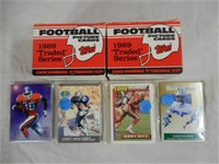 2 - 1989 TOPPS TRADED FOOTBALL SETS, ETC.