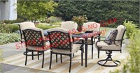 Laurel Oaks 7pc Steel Patio Dining Set (DAMAGED)