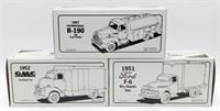 (3) First Gear 1:34 Scale Die Cast Replicas 1957